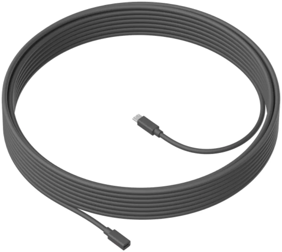 כבל מאריך למיקרופון Logitech MeetUp Mic Extension Cable 10m