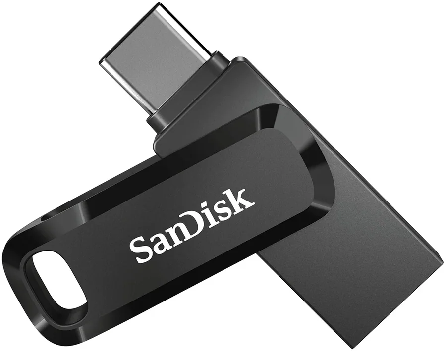 זיכרון נייד Sandisk Ultra Dual Drive Go USB Type-C 32GB שחור