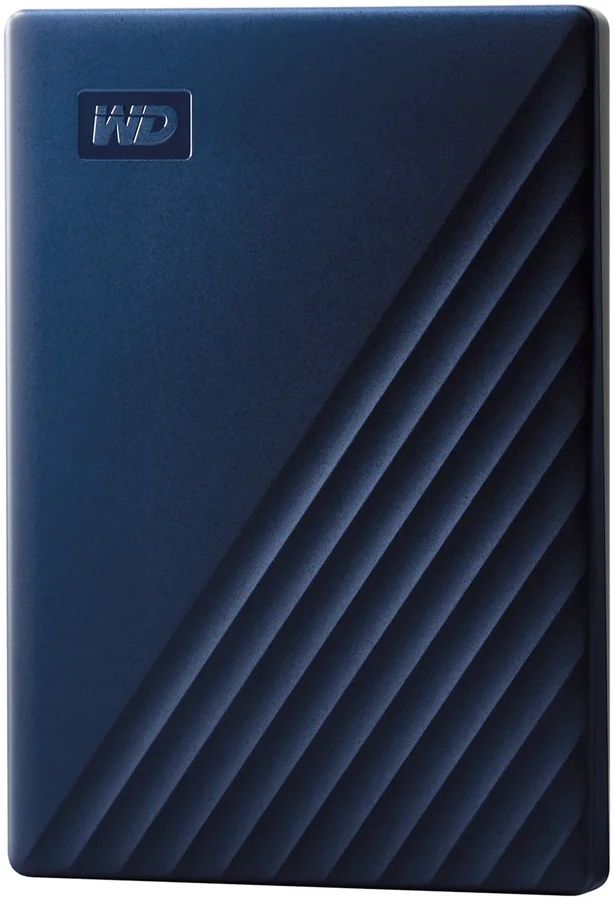 Western Digital My Passport for Mac 2TB Blue Portable Hard Drive