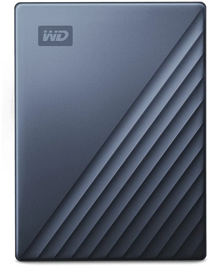 Western Digital My Passport Ultra USB-C 4TB Blue External Hard Drive