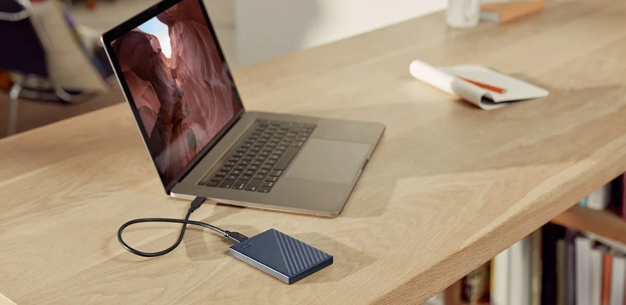 דיסק קשיח חיצוני Western Digital My Passport for Mac 4TB כחול