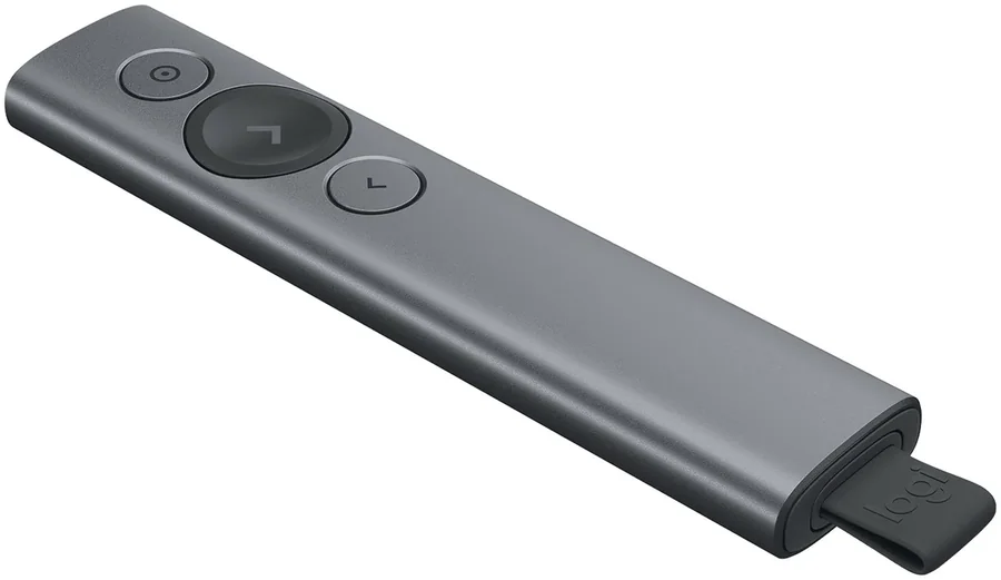 Восстановленный пульт для презентаций Logitech Spotlight серый