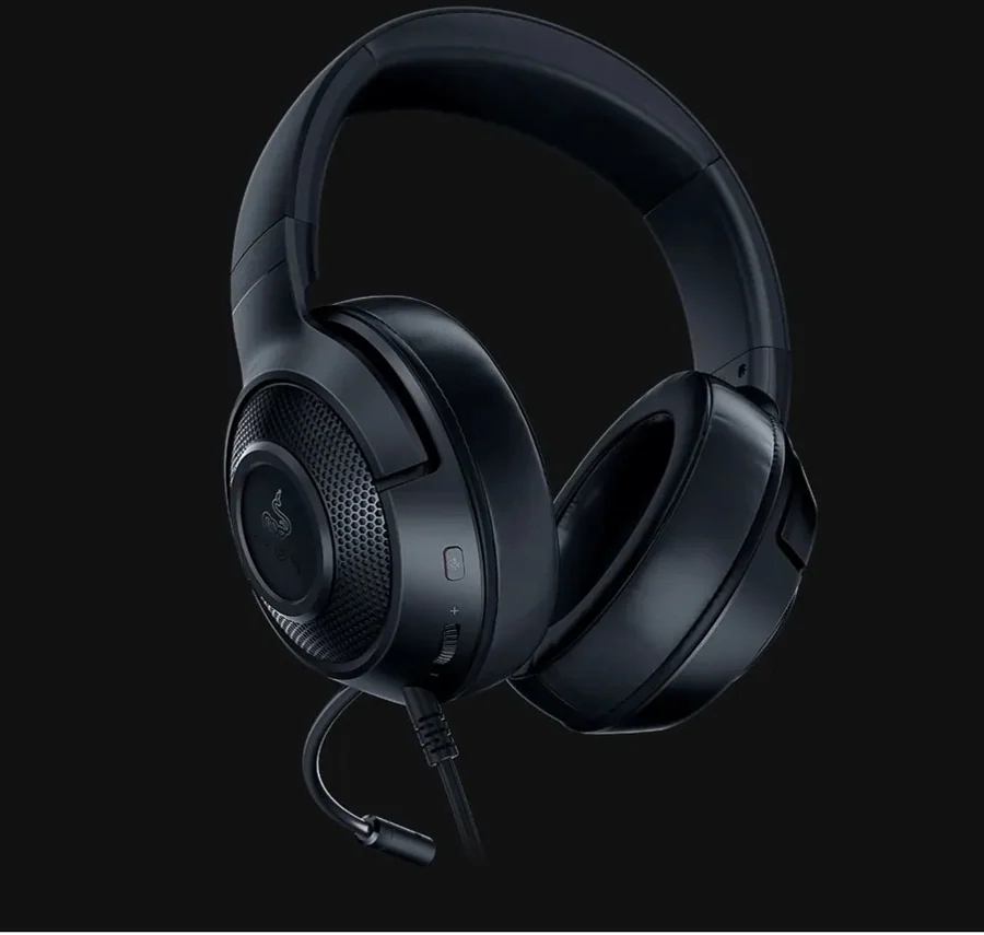 אוזניות גיימינג חוטיות RAZER Kraken X שחור