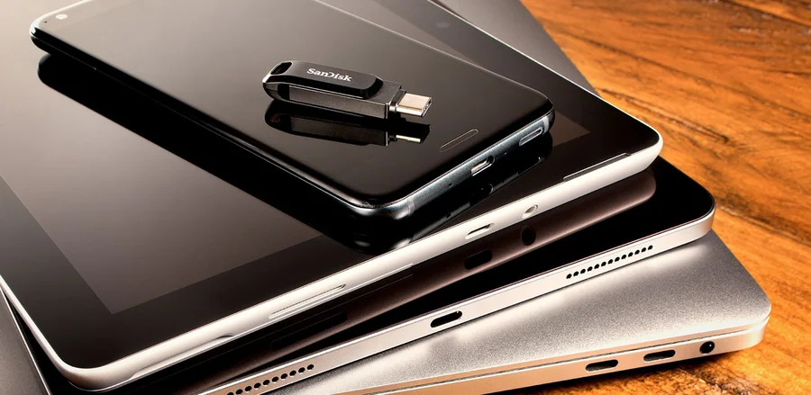זיכרון נייד Sandisk Ultra Dual Drive Go USB Type-C 64GB שחור
