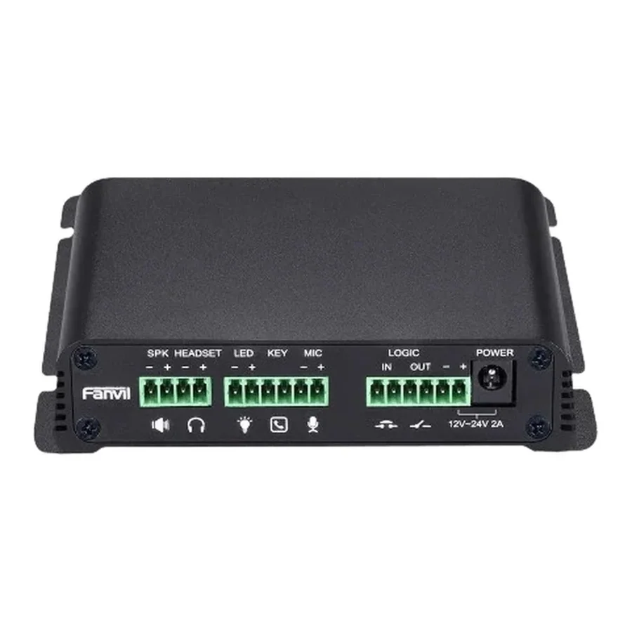 Fanvil PA2 SIP Paging and Intercom Gateway