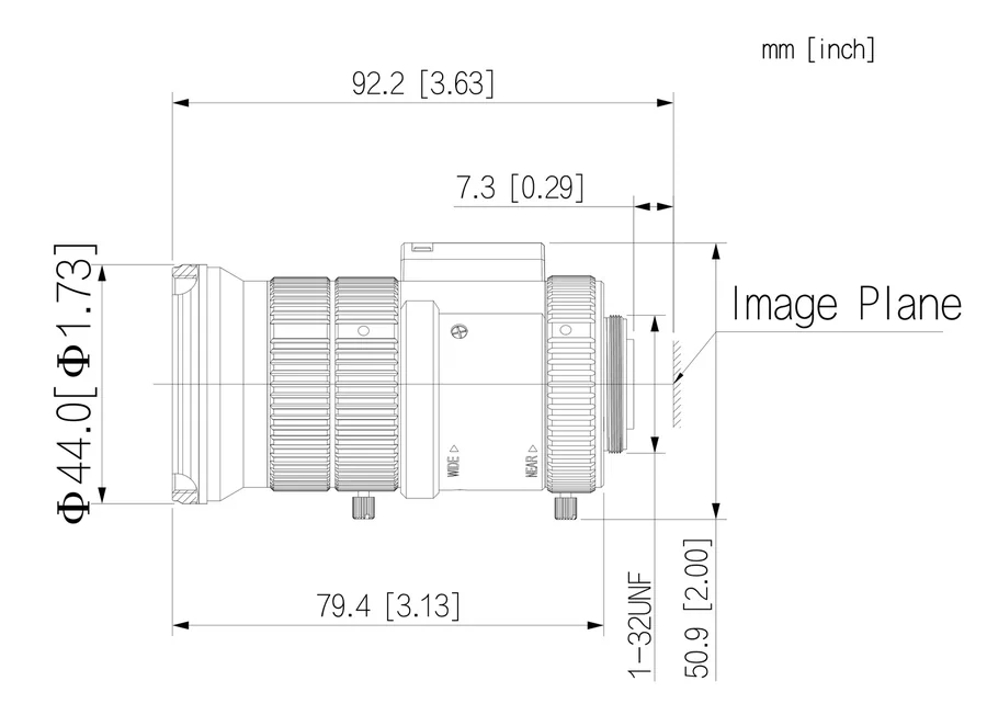 Объектив для камеры видеонаблюдения DAHUA PFL0550-E6D 6MP 5-50mm