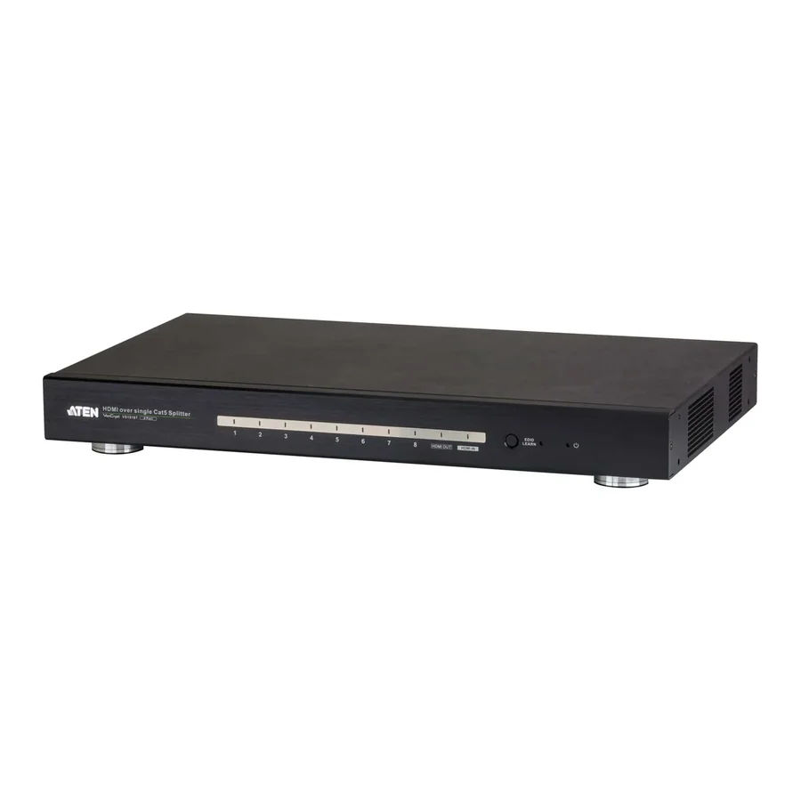 Разветвитель видеосигнала ATEN VS1818T 8-Port HDMI HDBaseT Splitter