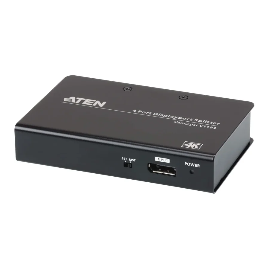 ATEN VS194 4-Port 4K DisplayPort Splitter