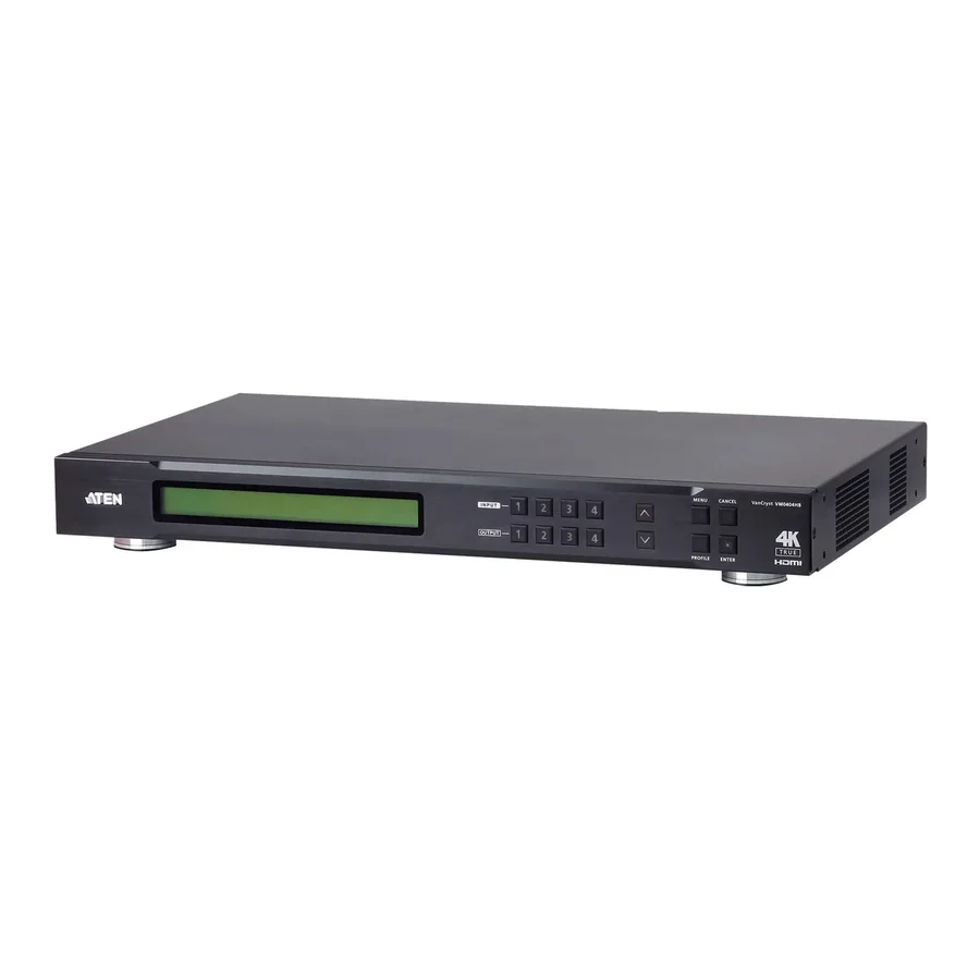 מתג מטריצה HDMI ATEN VM0404HB 4x4 True 4K
