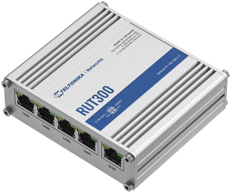 Промышленный проводной маршрутизатор Teltonika RUT300