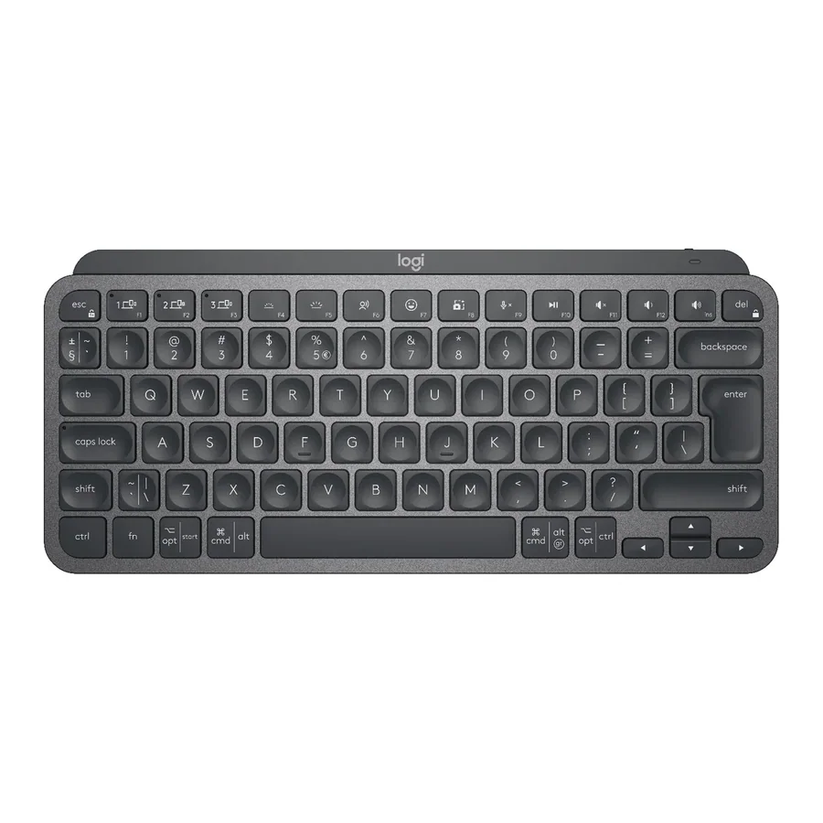 מקלדת אלחוטית Logitech MX Keys Mini גרפיט