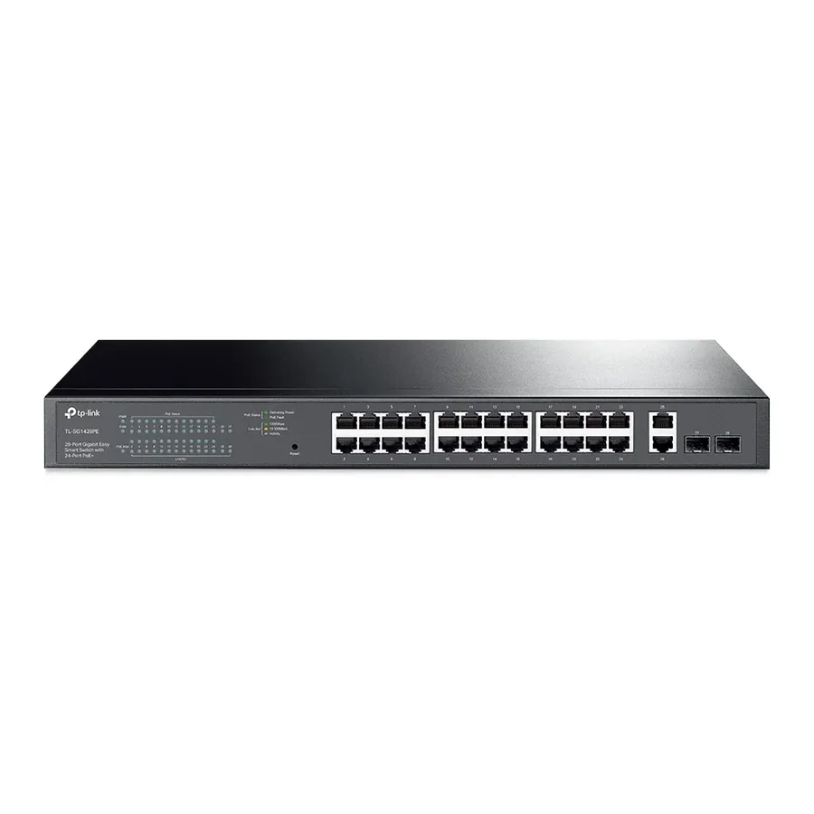 מתג PoE TP-Link TL-SG1428PE 28-Port Gigabit Easy Smart 24x PoE+