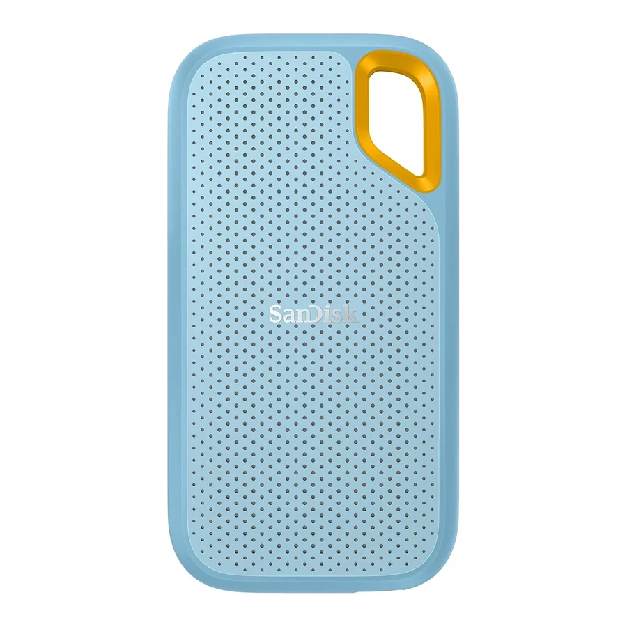 דיסק חיצוני SSD Sandisk Extreme Portable SSD 1TB תכלת