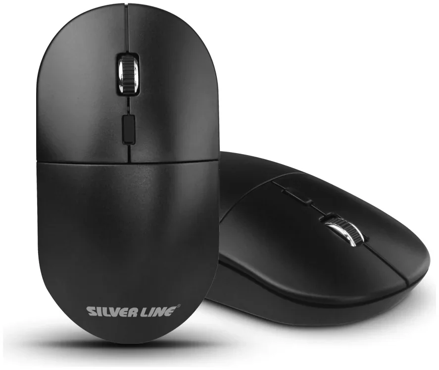Silver Line RF-036 2.4GHz Wireless Mouse Black