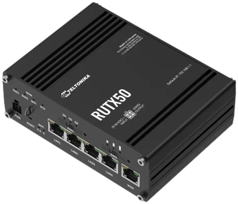 Teltonika RUTX50 5G Industrial Cellular Router