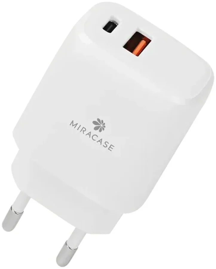 מטען קיר מהיר Miracase MWC25PQ 25W Universal לבן