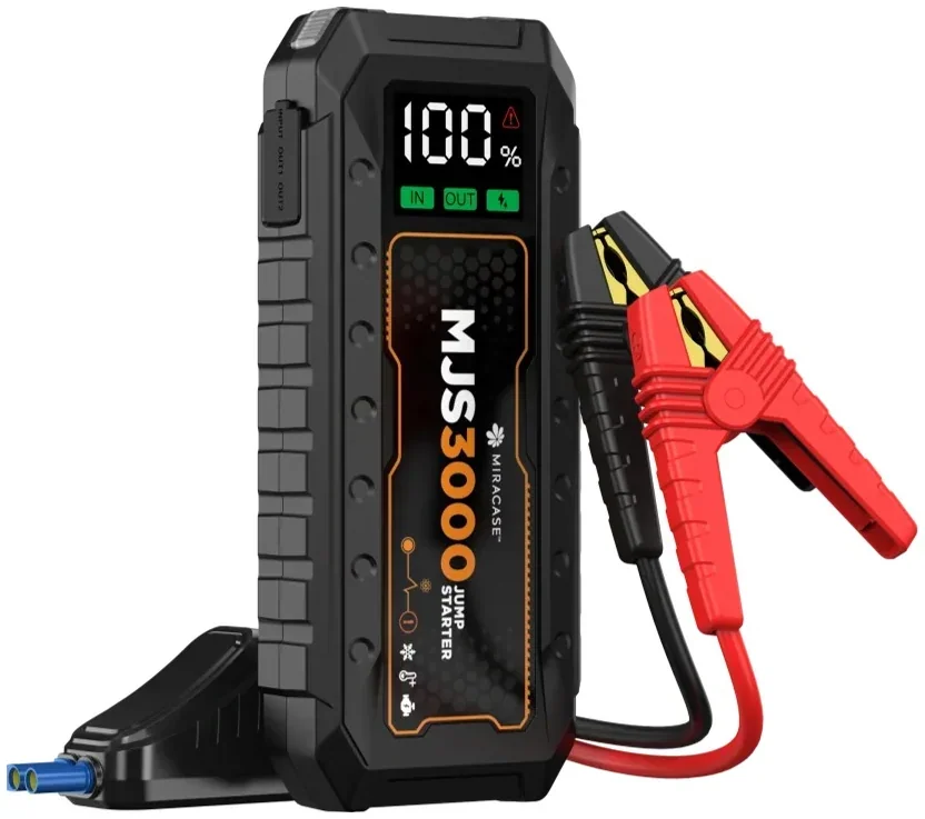 Портативное пусковое устройство для автомобиля Miracase MJSPD60W 20000mAh 1500A
