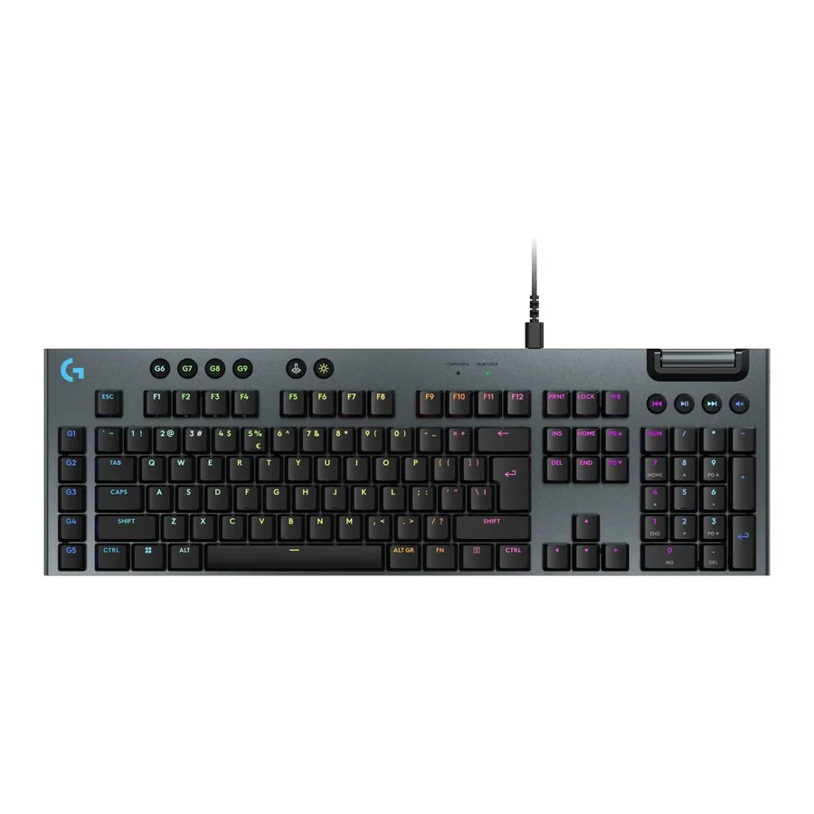 Игровая проводная клавиатура Logitech G915 X Low Profile (GL Tactile)