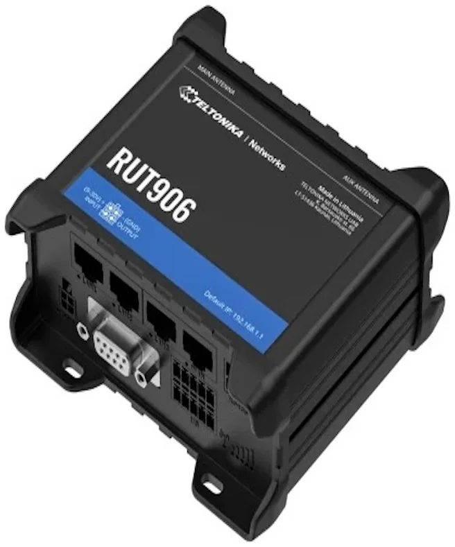נתב סלולרי תעשייתי Teltonika RUT906 4G LTE Cat 4