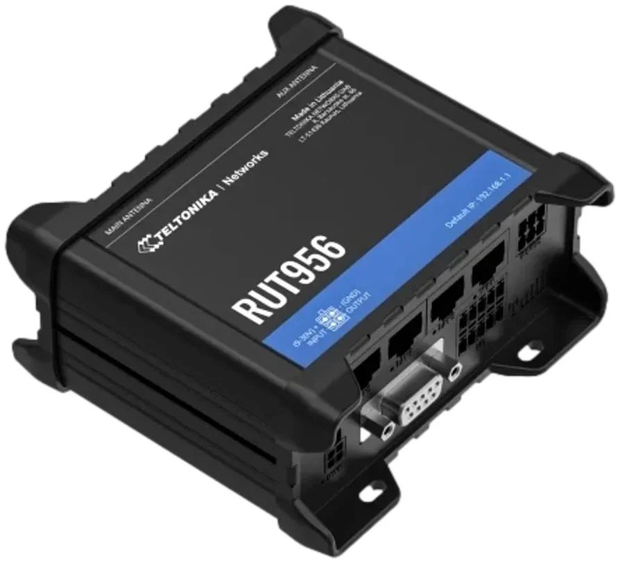 נתב סלולרי תעשייתי Teltonika RUT956 4G LTE Cat 4