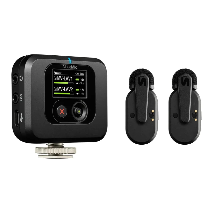 Беспроводная система петличных микрофонов Shure MoveMic Two Receiver Kit