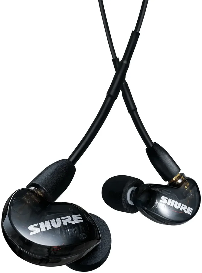 אוזניות חוטיות Shure AONIC 215 Sound Isolating שחור