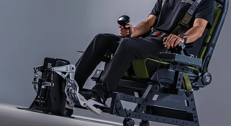 Кресло для авиасимулятора Next Level Racing Flight Seat Pro Boeing Military Edition NLR-S039