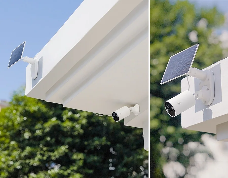 ערכת מצלמת אבטחה סולארית TP-Link Tapo C410 KIT 2K 3MP