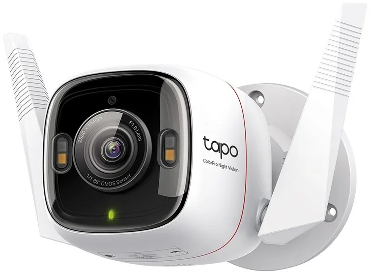 מצלמת אבטחה חיצונית TP-Link Tapo C325WB ColorPro 2K QHD