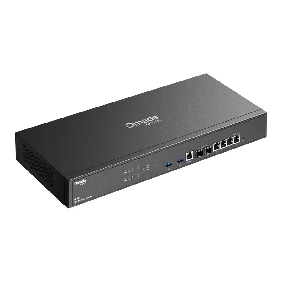 בקר חומרה לניהול רשת Omada OC400 Hardware Controller 2x 10G SFP+