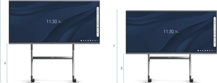 עגלת מסך ניידת ViewSonic VB-STND-009