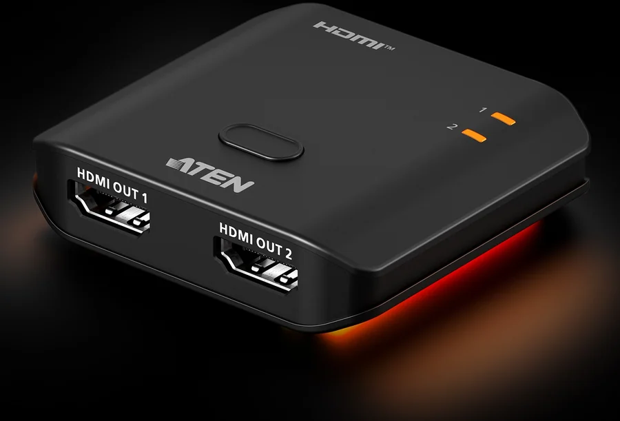 מפצל תצוגה ATEN VS5812 2-Port 8K HDMI Splitter