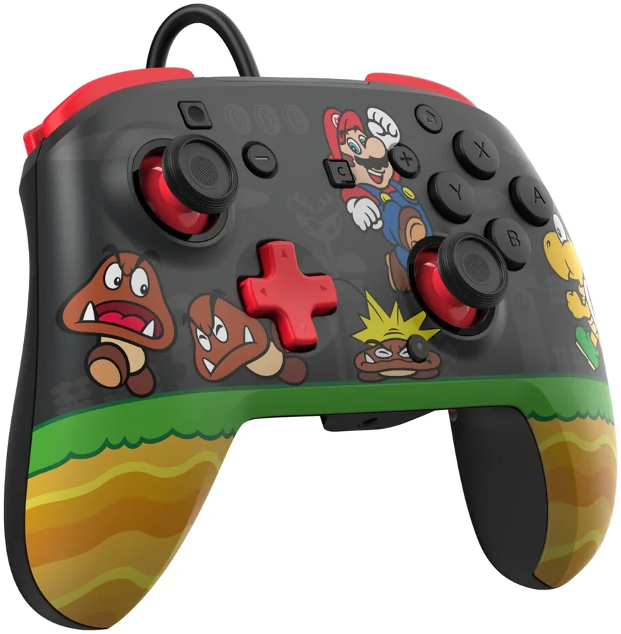 בקר משחק חוטי Turtle Beach Rematch Wired Nintendo Switch 2 Goomba Stomp