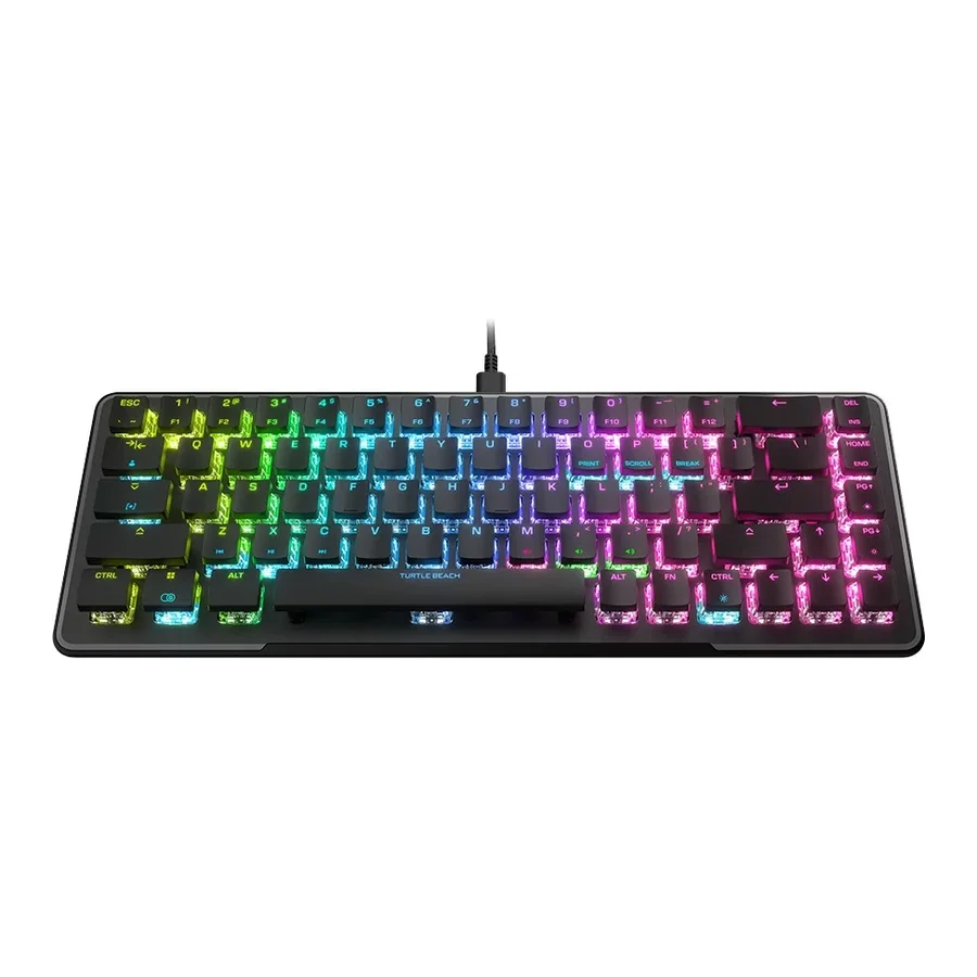 Turtle Beach Vulcan II Mini Gaming Keyboard, Black