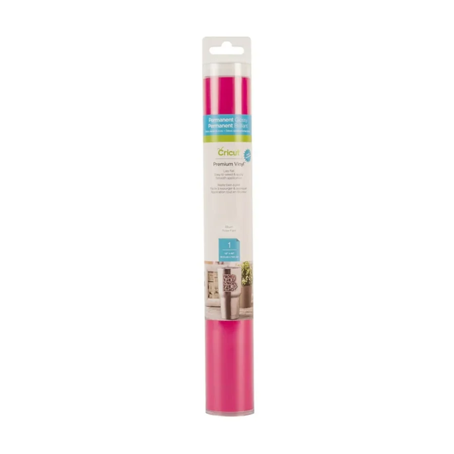 Cricut Premium Vinyl Permanent Blush 30.5x122cm Pink Vinyl Roll