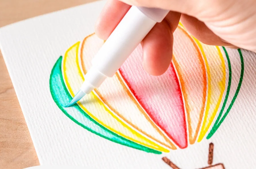כרטיסי ברכה לצבעי מים Cricut Joy Watercolor Cards R20 12 ct