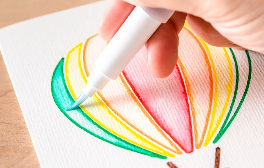 Открытки для акварели Cricut Watercolor Cards S40 (12 шт.) цвета слоновой кости