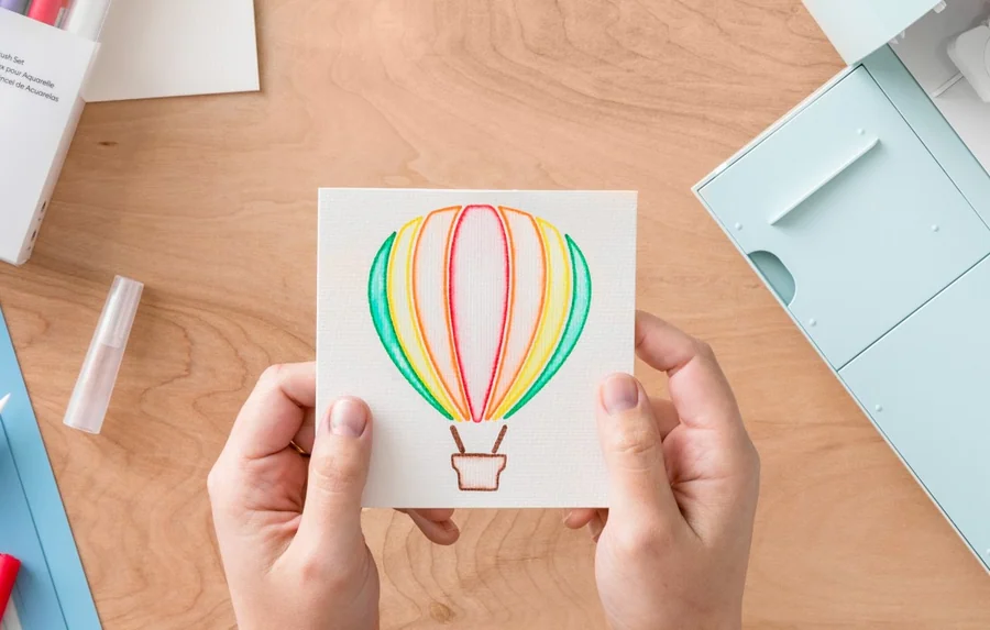 Открытки для акварели Cricut Watercolor Cards S40 (12 шт.) цвета слоновой кости