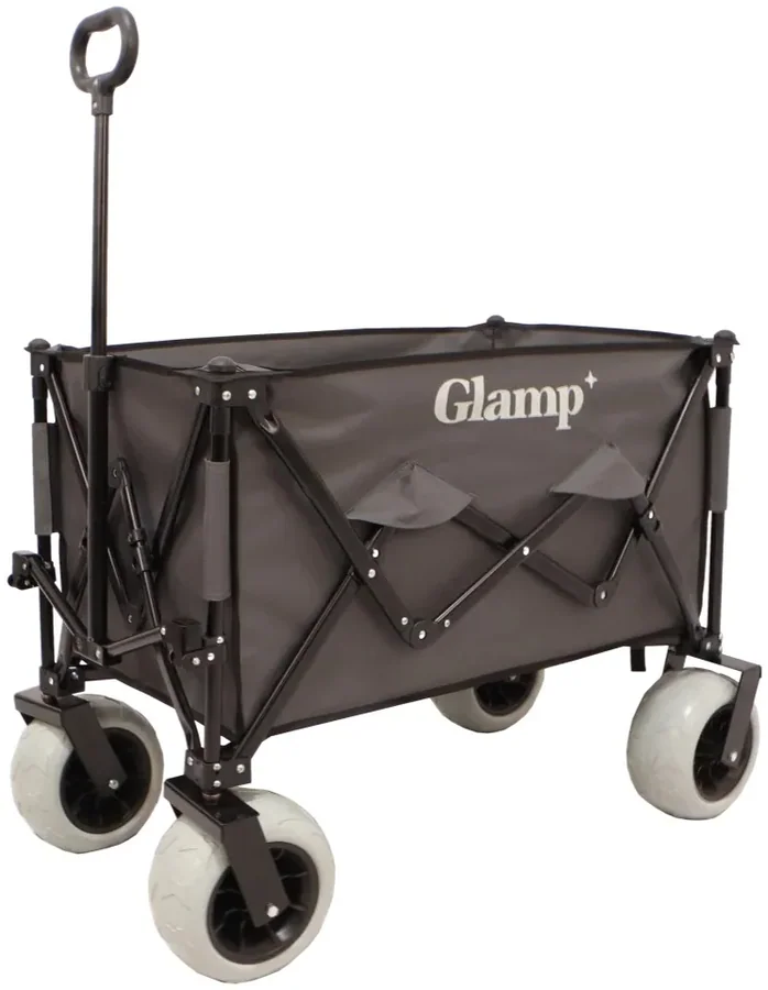 Glamp 200L Folding Camping Cart Grey