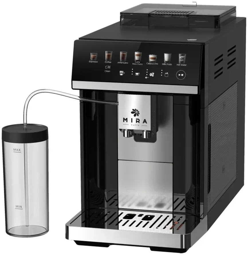 מכונת קפה אוטומטית Mira GENUAROMA MCM1000 שחור