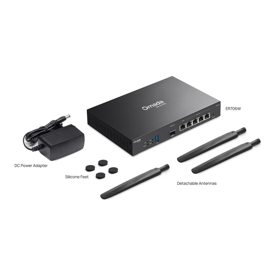 Omada ER706W AX3000 Wi-Fi 6 Gigabit VPN Router