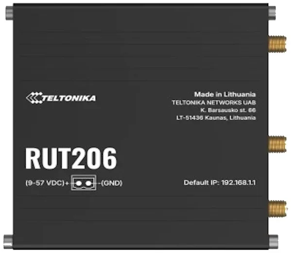 Teltonika RUT206 LTE Cat 4 Industrial Cellular Router