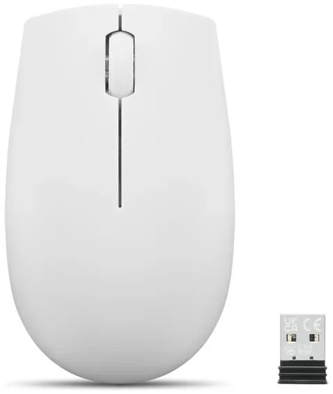 Беспроводная мышь Lenovo 300 Wireless Compact Mouse серая