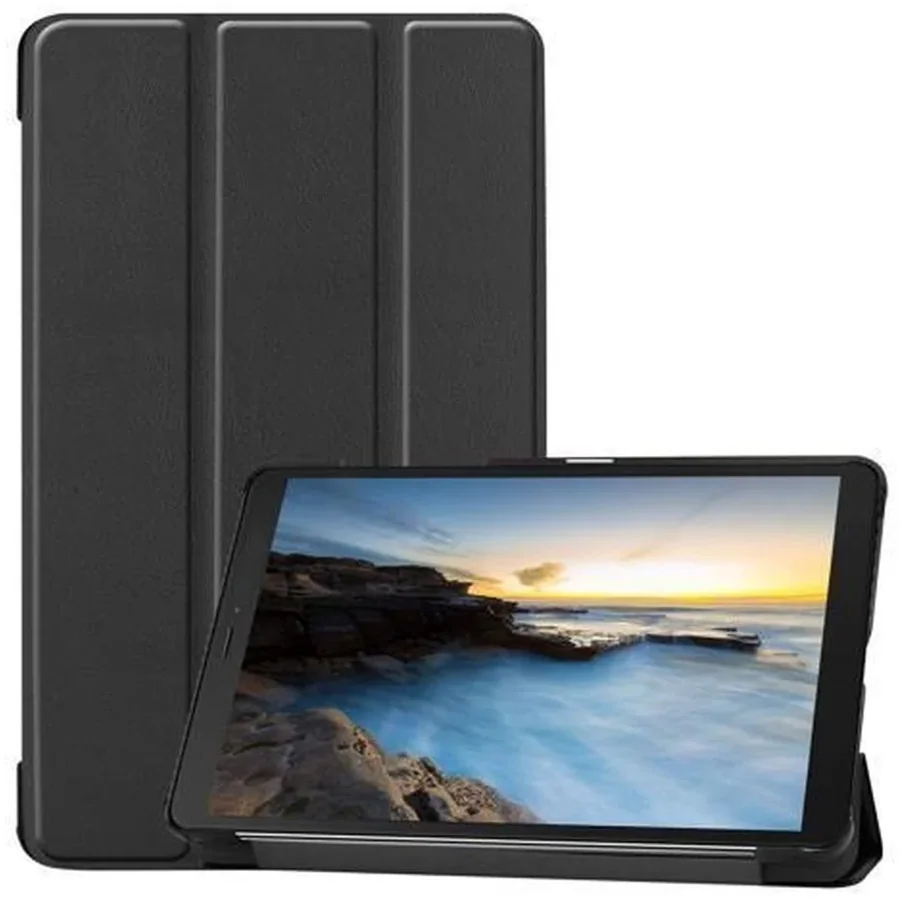Galaxy Tab A8 10.5 X200/X205 Book Cover Black Tablet Case