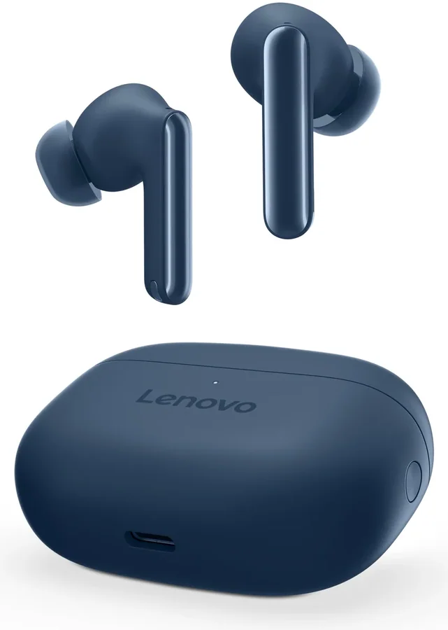 Беспроводные наушники Lenovo Yoga True Wireless Stereo Earbuds PC Edition синие