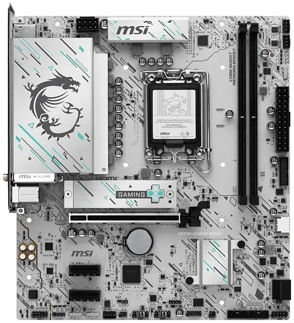 Материнская плата MSI H810M GAMING WIFI6E