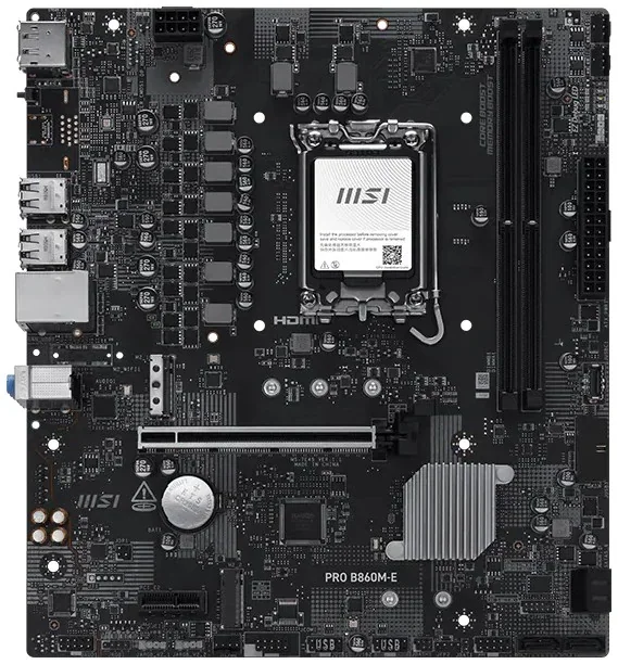 Motherboard MSI PRO B860M-E
