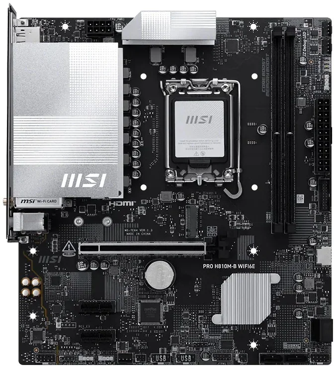 לוח אם MSI PRO H810M-B WIFI6E