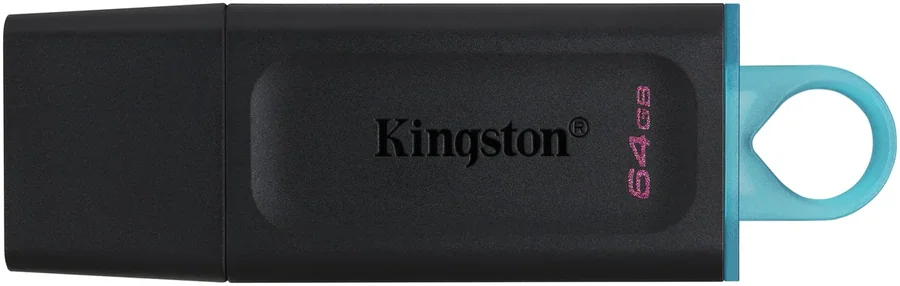 זיכרון נייד Kingston DataTraveler Exodia 64GB USB 3.2 שחור