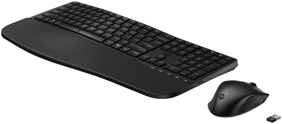 סט מקלדת ועכבר אלחוטי HP 680 Comfort Dual-Mode Keyboard and Mouse Combo